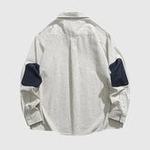 Vintage Kontraststreifenhemden